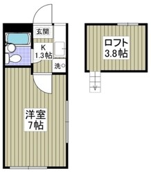 ロフティカゴメの物件間取画像